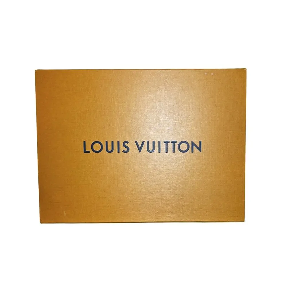 Louis Vuitton NIB Academy Black Calfskin Oversized LV Chain Loafers 37